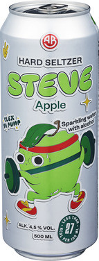 Steve Hard Seltzer Apple 0,5 bx