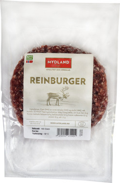 Reinsdyrburger 165g Frys Mydland