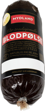 Blodpølse 400g Mydland