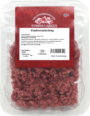 Karbonadedeig 400g Strøm-Larsen AS