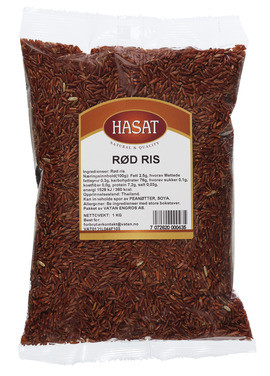 Rødris 1kg Hasat