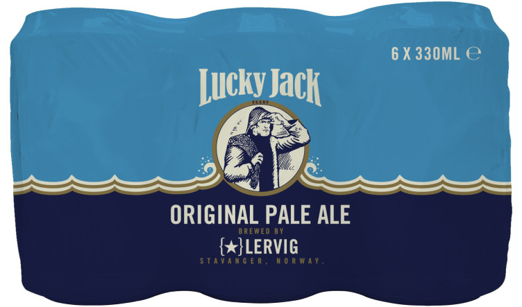 Lucky Jack 0,33lx6 boks Lervig