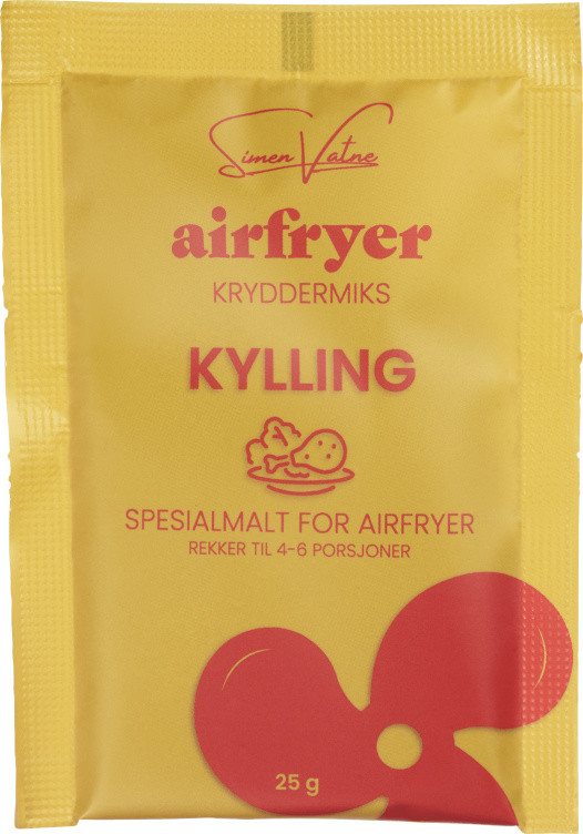 Airfryer Krydder Kylling 25g Simen Vatne