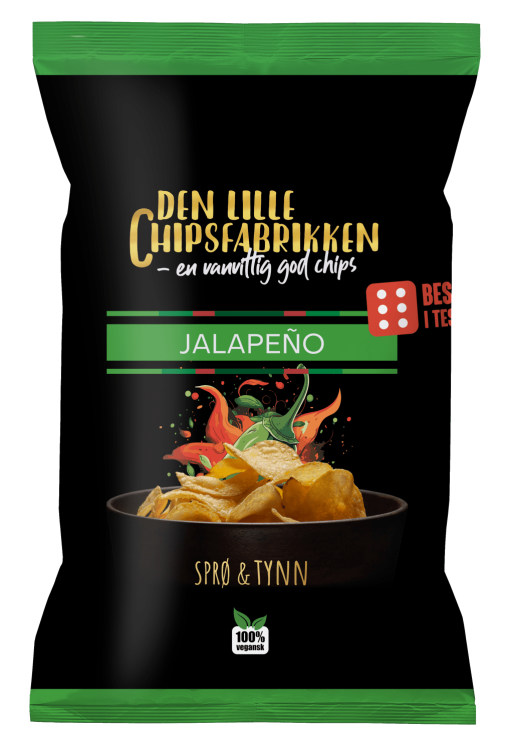 Original Chips Jalapeno 150g Chipsfabrikken