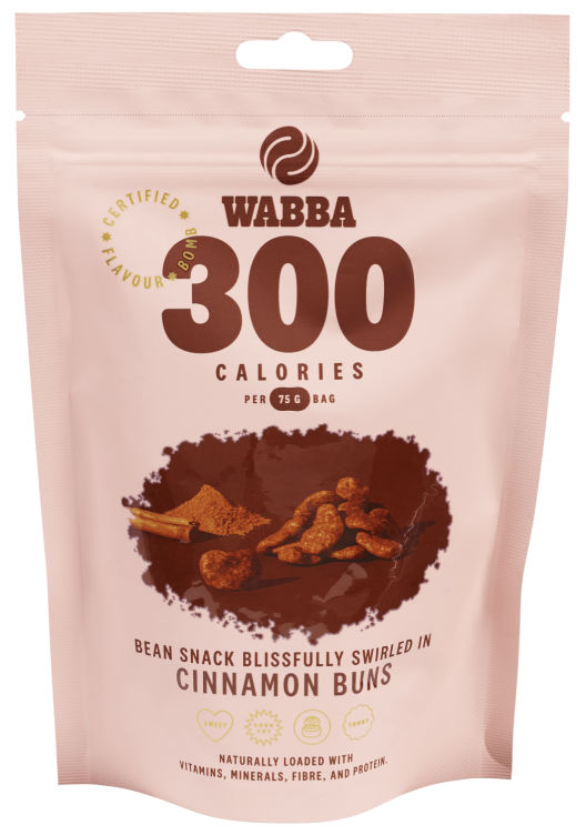 Cinnamon Bun Snacks 75g Wabba