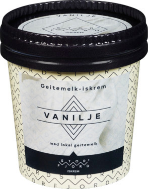 Ekte Vanilje 140ml Storfjord Iskrem