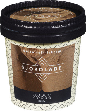 Fyldig Sjokolade Iskrem 140ml Storfjord Iskrem