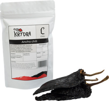 Ancho Chili, 50gr Hel Krydra