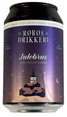 Julebrus uten Tilsatt Sukker 0,33l bx Røros Drikkeri