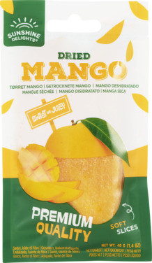Tørket Mango 40g Sunshine Delights