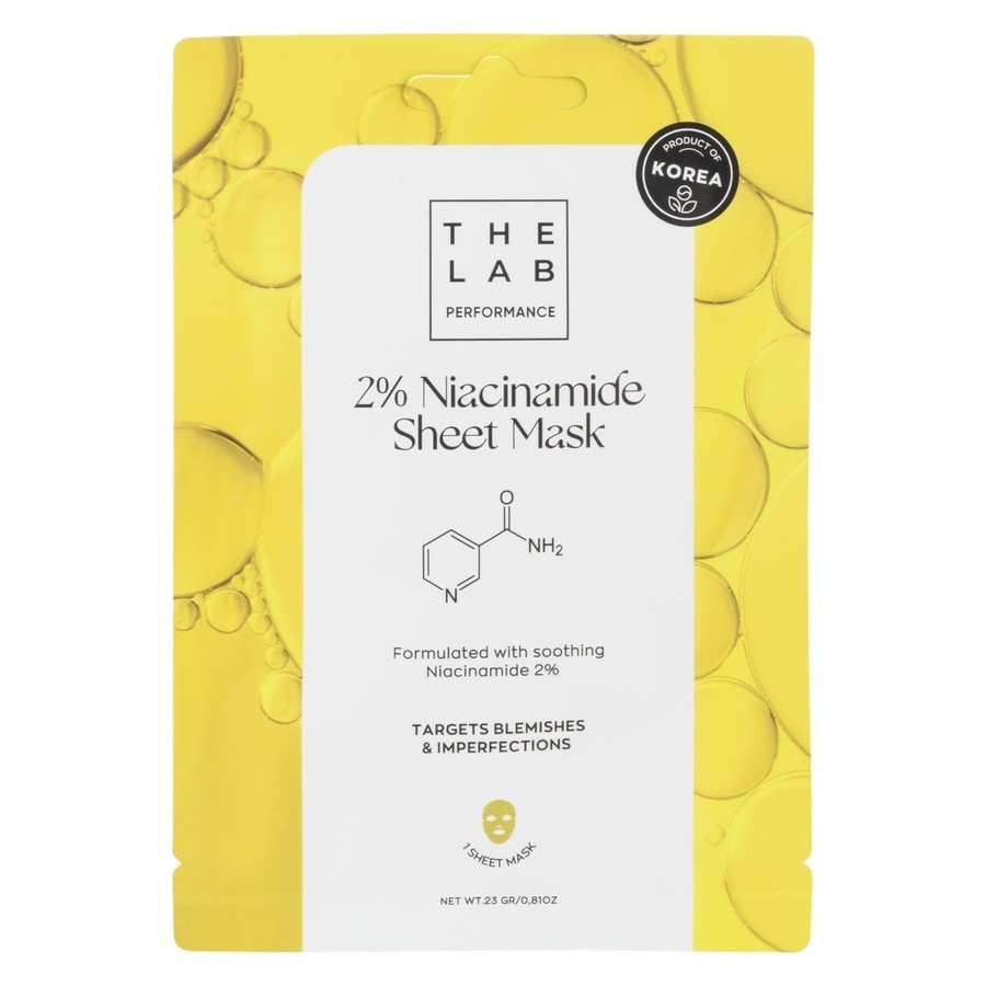 The Lab Preformance 2% Niacinamide Sheet Mask 23g