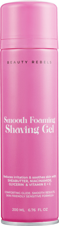 Shaving Gel Smooth Foaming 200ml Beauty Rebels