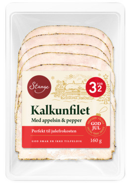 Stange Kalkunfilet Jul 160g
