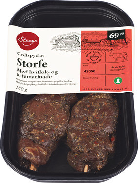 Grillspyd Storfe 180g Stange