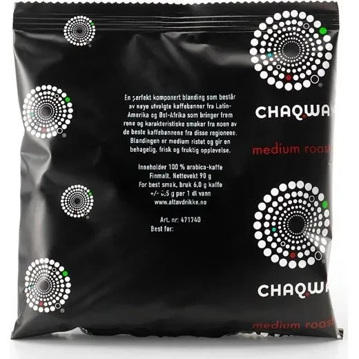 Chaqwa Medium Roast Filtermalt 72x90g