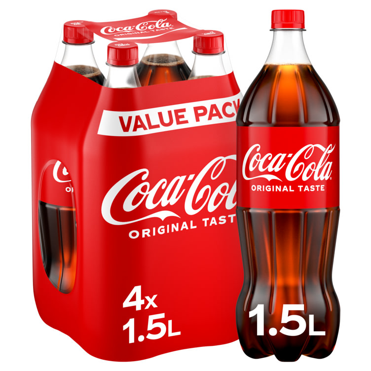 Coca-Cola 1,5lx4 flaske