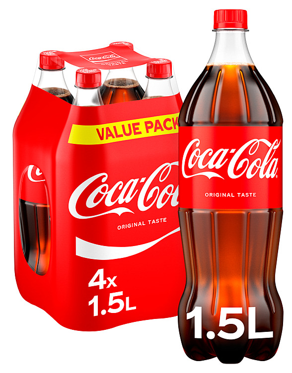 Coca-Cola 1,5lx4 flaske