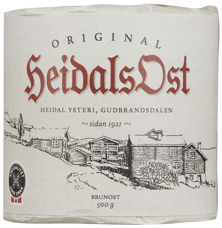 Glattost 500g Heidal