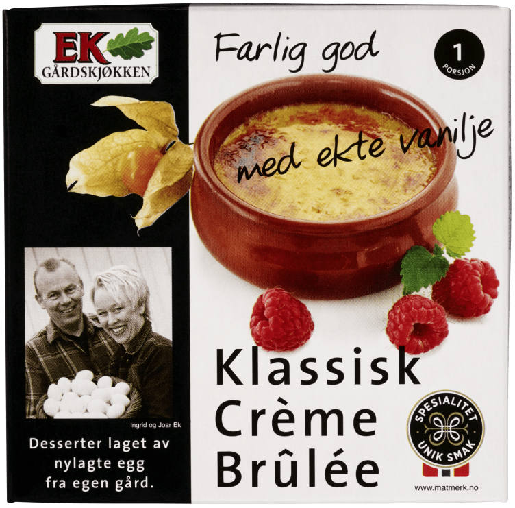 Creme Brulee 110g Ek