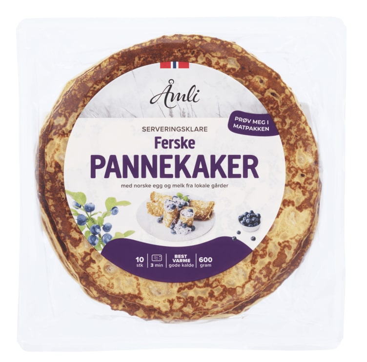 Pannekaker Stekte 600g Åmli