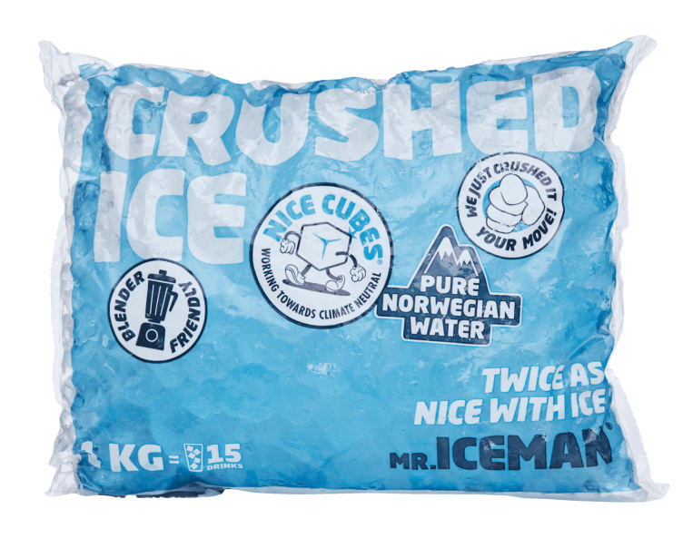 Crushed Ice 1kg Mr.Iceman