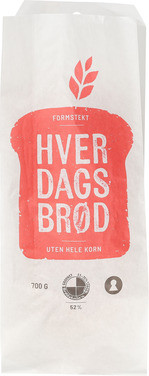 Formstekt Hverdagsbrød 700g Kløverbakeriet