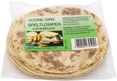 Hodne Sine Speltlomper 200g Solabakeren
