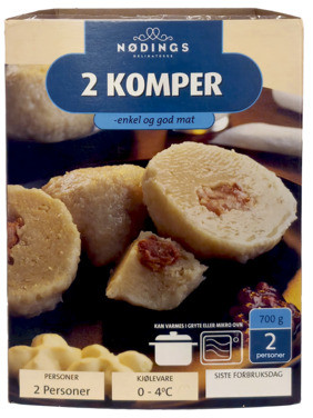 Komper 2stk 700g Nødings Nødings Delikatesse