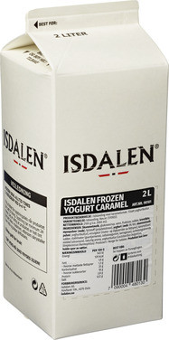Isdalen Frozen Yogurt Caramel 2l