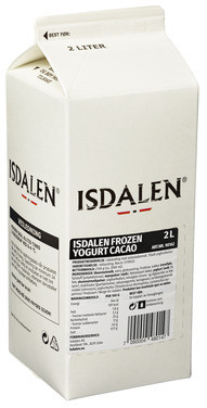Isdalen Frozen Yogurt Cacao 2l