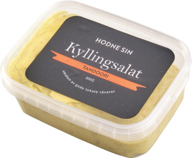 Kyllingsalat Tandoori 200g Hodne Sin