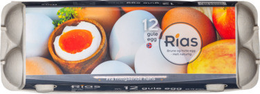 Rias Large Egg 12 Pack Frittgående Høner