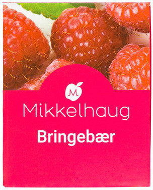 Mikkelhaug Drikkeklar Bringebærdrikk Bib 3l