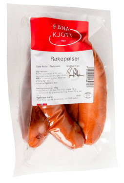 Røkepølser 500g Fana Kjøtt