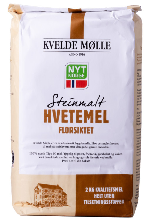 Hvetemel Siktet 2kg Kvelde Mølle