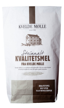 Rugmel Siktet Øko 25kg Kvelde Mølle