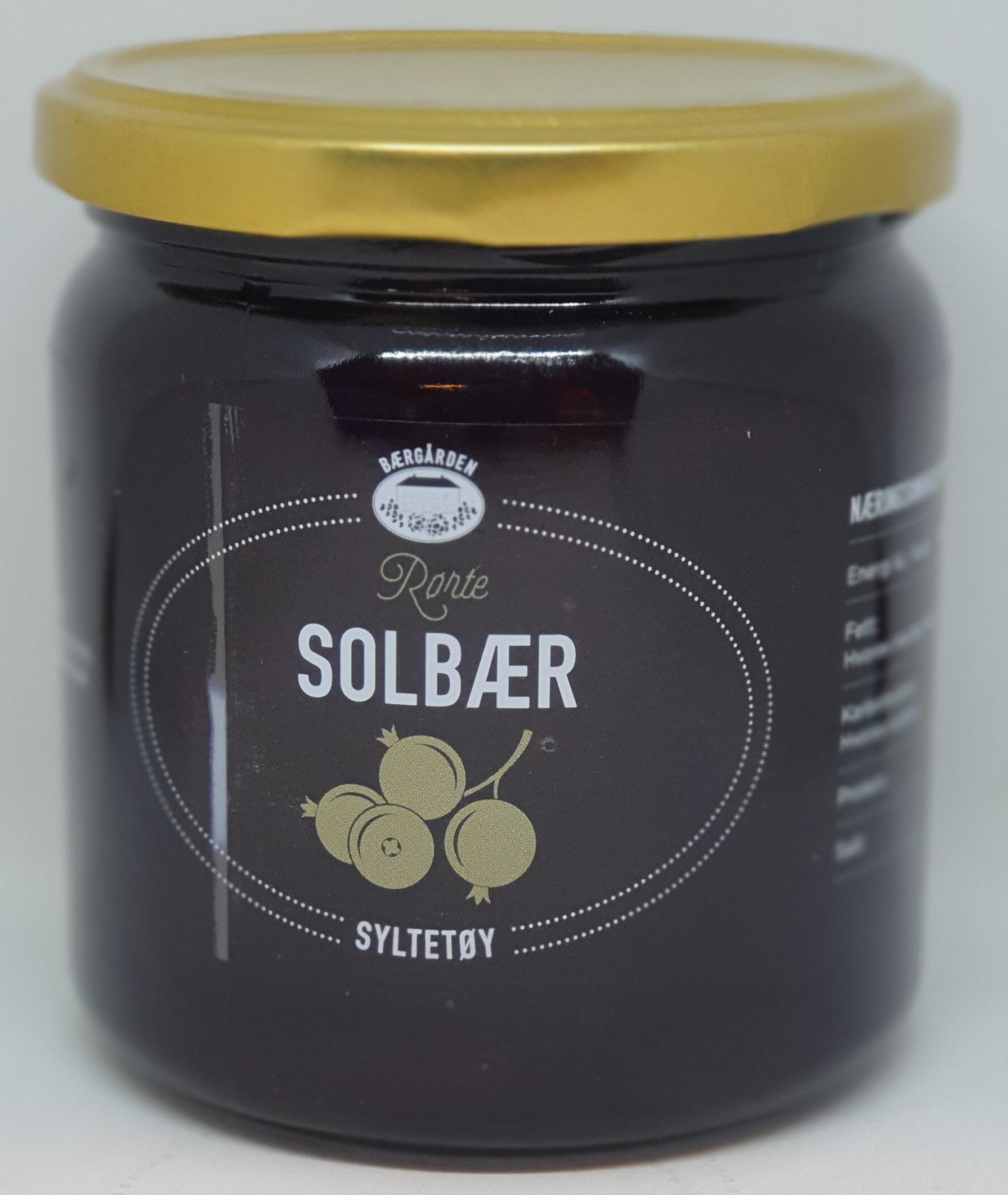 Solbærsyltetøy 420g Bærgården
