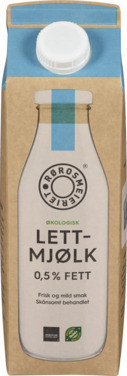 Øko Lettmjølk 0,5% Fett