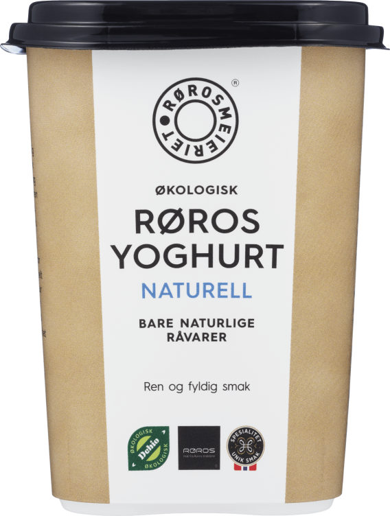 Røros Yoghurt Naturell Økologisk 470g