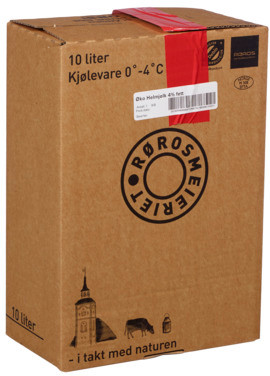 Øko Helmjølk 4% Fett Bib