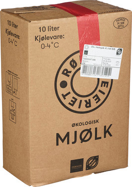 Øko Helmjølk 4% Fett Bib