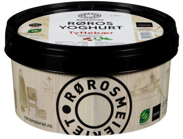 Øko Røros Yoghurt Tyttebær Spann