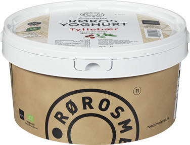 Øko Røros Yoghurt Tyttebær Spann