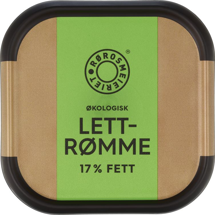 Lettrømme 17% Økologisk 250g Rørosmeieriet