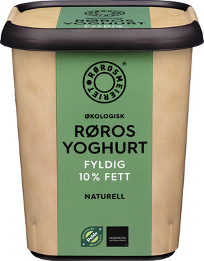 Øko Røros Yoghurt Fyldig Naturell 500g