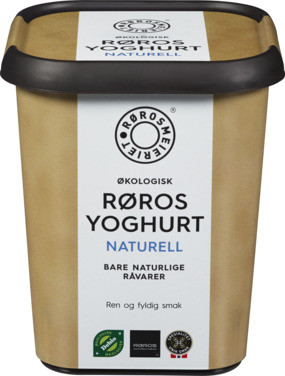 Øko Røros Yoghurt Naturell Beger 500g Rørosmeieriet