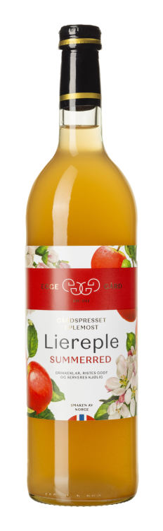Eplemost Summerred Liereple 0,75l Egge