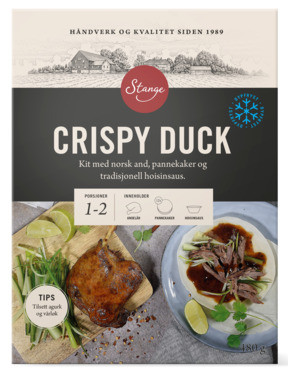 Fryst Crispy Duck 480g Stange