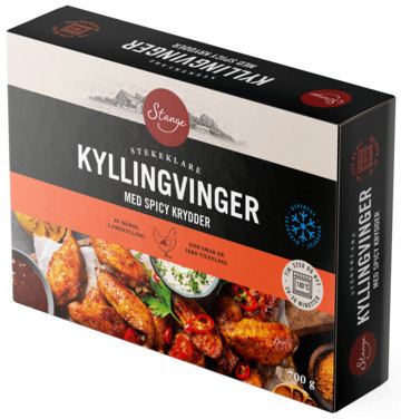 Spicy Vinger Fryst 700gr Stange