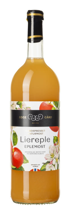 Liereple Eplemost 1l Egge Gård